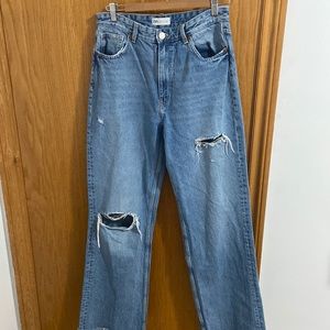 Zara wide leg jeans
